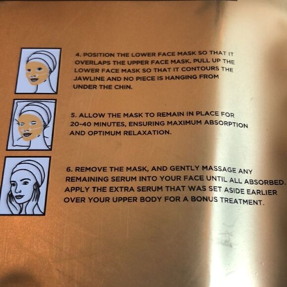 KNESKO Skin Nanogold Repair sheet face mask Firm & Lift brand new - Picture 9 of 12